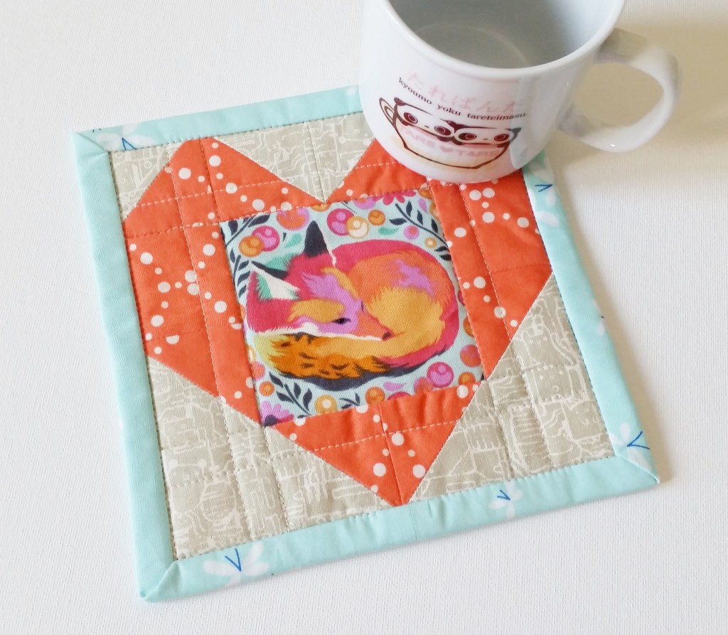 Mad For Fabric - Tula Pink Chipper Fox Nap Mug Rug